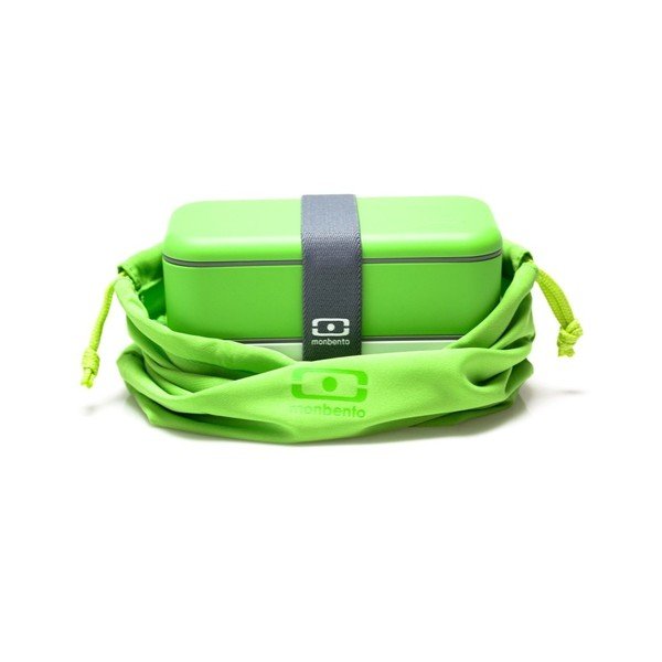 Husă pentru cutie gustare Monbento, verde-image-3