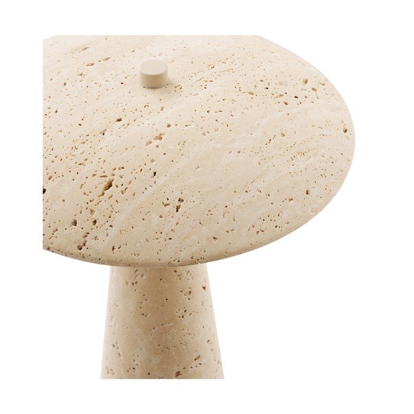 Veioză bej LED din piatră (înălțime 25,5 cm) Consett – House Nordic-image-4