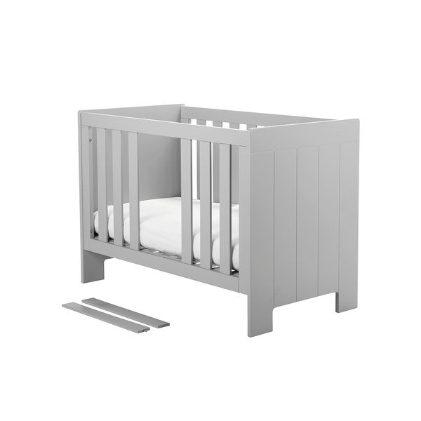 Pătuț Pinio Calmo, 140 x 70 cm, gri-image-3