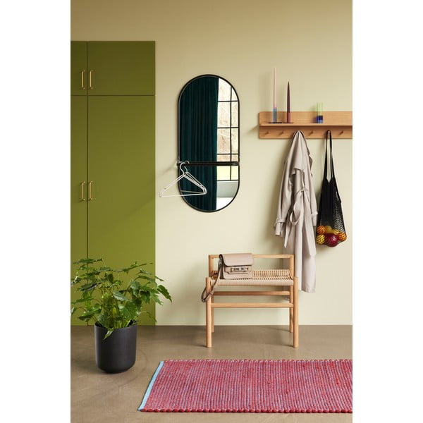 Oglindă de perete cu raft 21x102 cm Carry – Hübsch-image-2