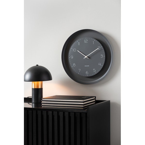 Ceas de perete ø 38 cm  Dual Disc – Karlsson-image-1