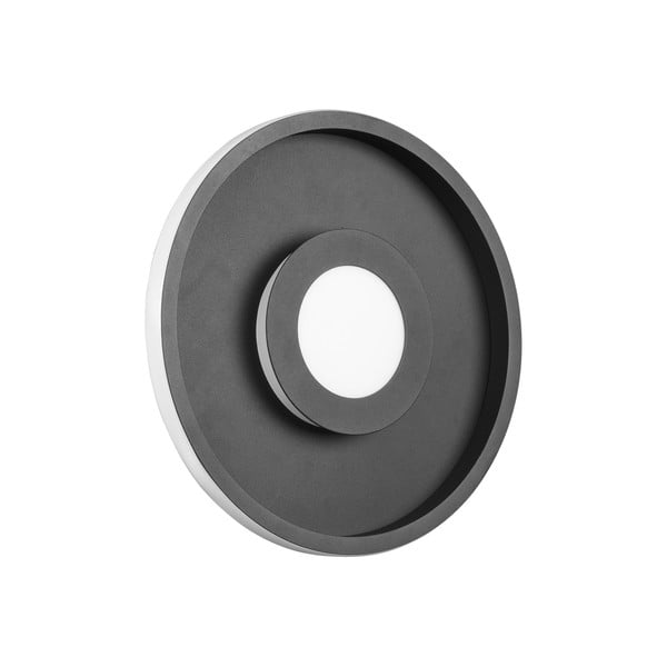 Plafonieră negru-mat LED din metal ø 30 cm Ascari – Trio-image-4