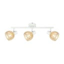Plafonieră albă-în culoare naturală ø 10 cm Atarri – Candellux Lighting