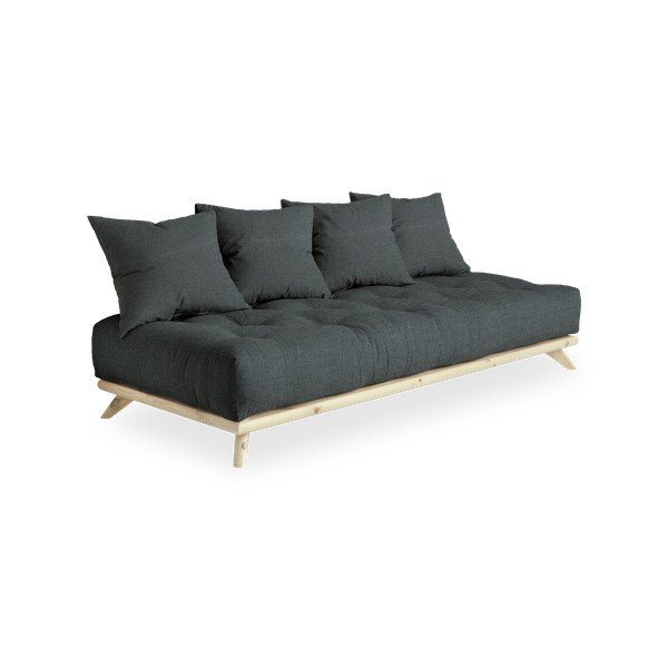 Canapea Karup Design Senza Natural/Slate Grey, gri închis-image-3
