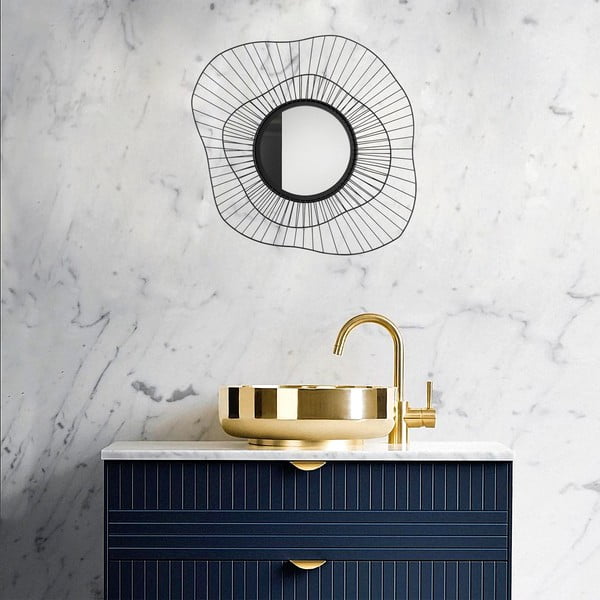 Oglindă de perete 69x60 cm Flora – Wallity-image-3