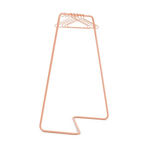 Suport pentru haine somon din oțel 118x160x57 cm Hang-On – Spinder Design
