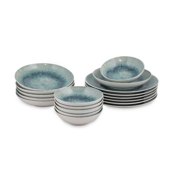 Set veselă 18 piese din porțelan Güral Porselen Forest-image-2