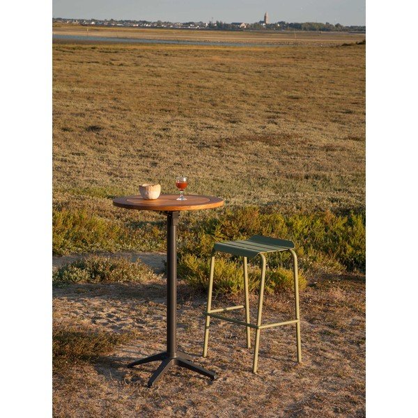 Masă de grădină rotundă din aluminiu ø 68 cm Spring – Ezeis-image-1