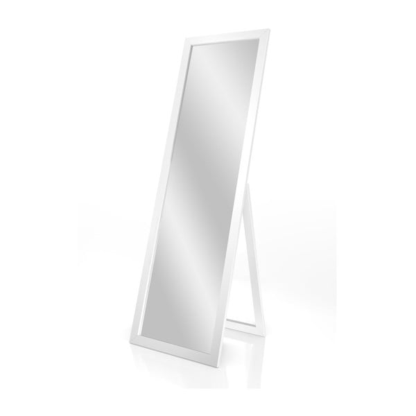 Oglindă de podea cu ramă albă 46x146 cm Sicilia - Styler
