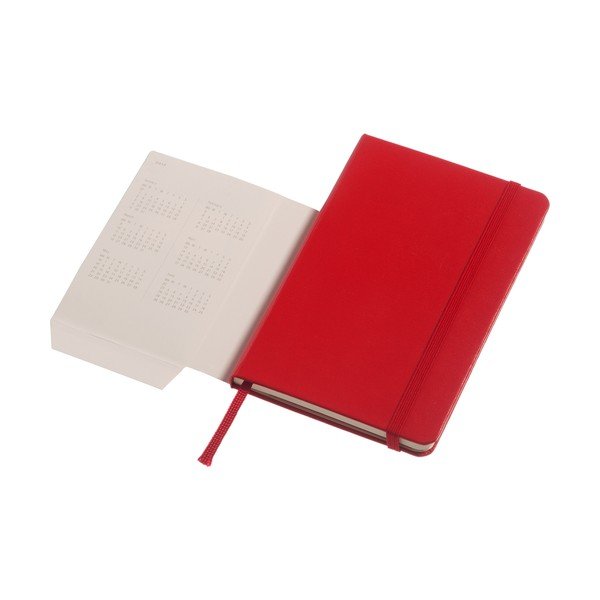 Jurnal saptămânal roșu Moleskine Hard, 18 luni, mic-image-2