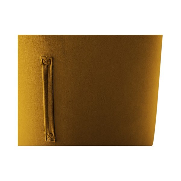 Puf Mazzini Sofas Fiore, ⌀ 40 cm, portocaliu-image-3