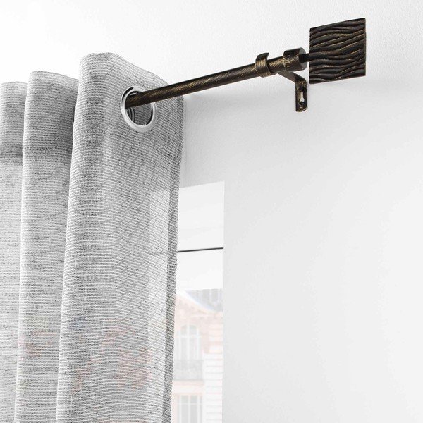 Galerie de perdea 120 - 210 cm extensibilă din metal Tempo – douceur d'intérieur-image-2