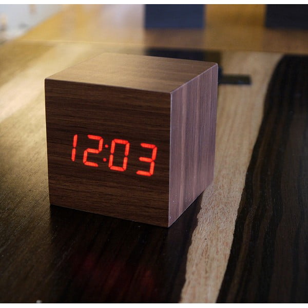 Ceas deșteptător digital Cube Click – Gingko-image-2