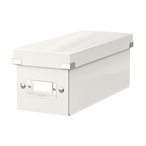 Cutie de depozitare albă din carton cu capac 14x35x14 cm Click&Store – Leitz