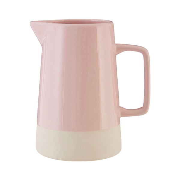 Carafă din gresie ceramică Premier Housewares Jura, 1,28 l, roz