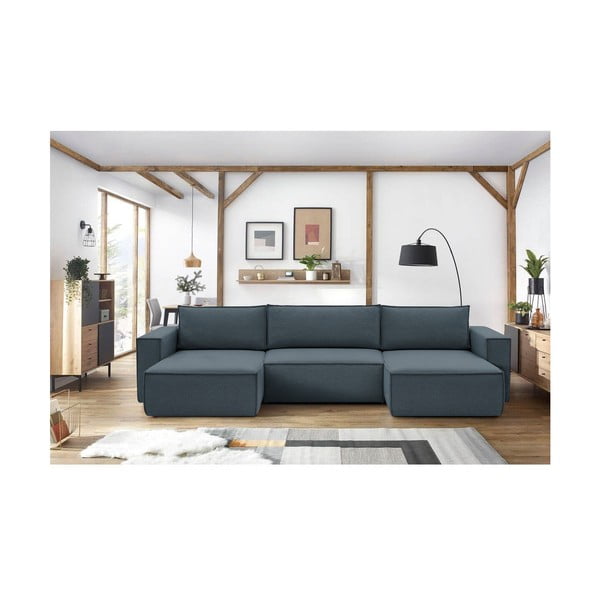 Colțar albastru închis (în formă de "U") Nihad – Bobochic Paris-image-1