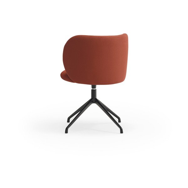 Scaun de sufragerie cărămiziu tapițat Mogi – Teulat-image-3