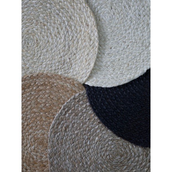 Covor crem reversibil/țesut manual din iută 160x230 cm Braided – Hanse Home-image-4