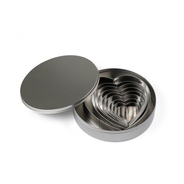 Forme de aluat 9 buc. Heart – Blomsterbergs-image-1