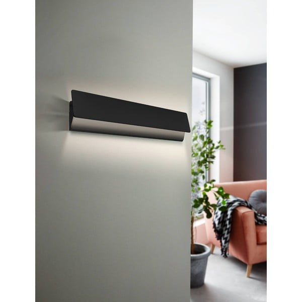 Aplică de perete neagră LED ZUBIALDE – EGLO-image-1