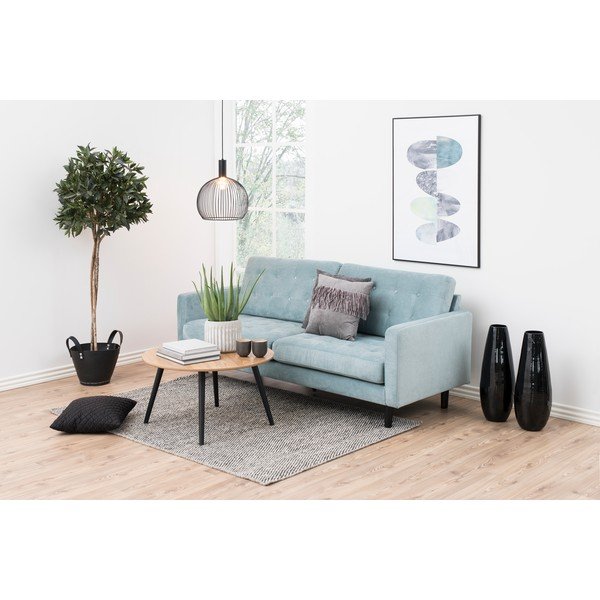 Măsuță de cafea din furnir de frasin Actona Stafford, ⌀ 80 cm-image-1