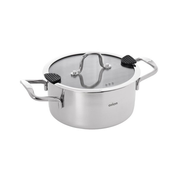 Cratiță cu capac din oțel inoxidabil 1,2 l Venice – Orion