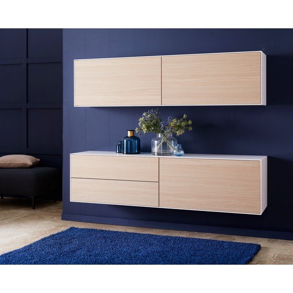 Comodă joasă în decor stejar în set de 2 180x46 cm Edge by Hammel - Hammel Furniture-image-3
