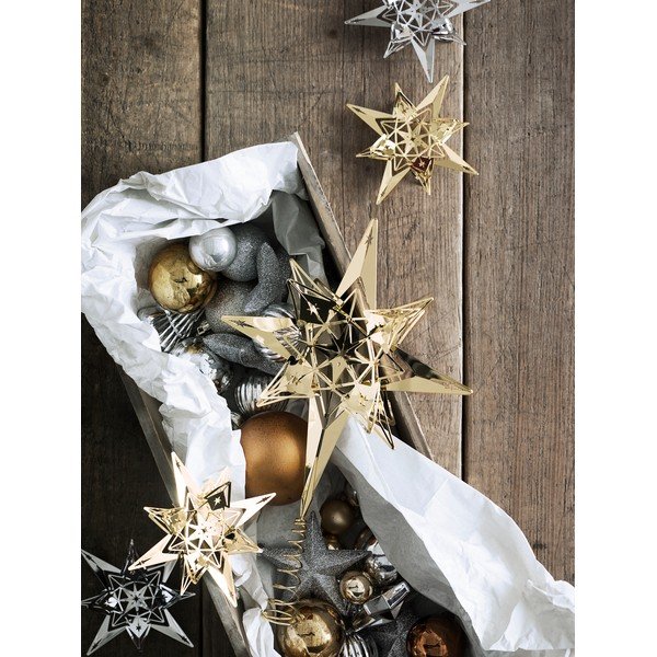 Vârf de brad de Crăciun auriu Kähler Design-image-4