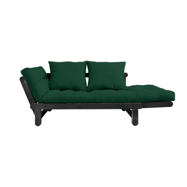 Canapea variabilă Karup Design Beat Black/Forest Green-image-3