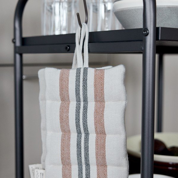 Măsuță de servire cu roți din oțel 37,5x52 cm Maki – OYOY Living Design-image-2