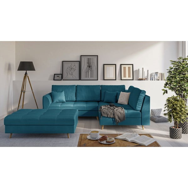 Taburet turcoaz Ariella – Ropez-image-1