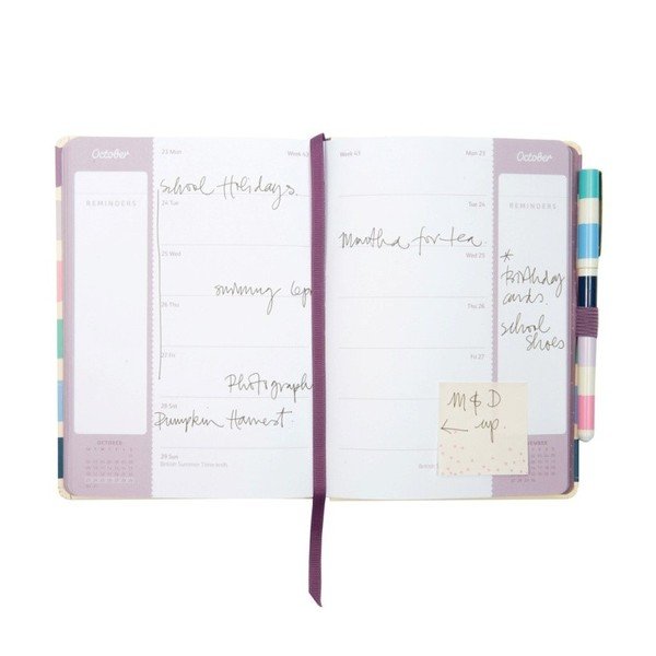Agendă Busy B Busy Life Stripe 2017-image-1