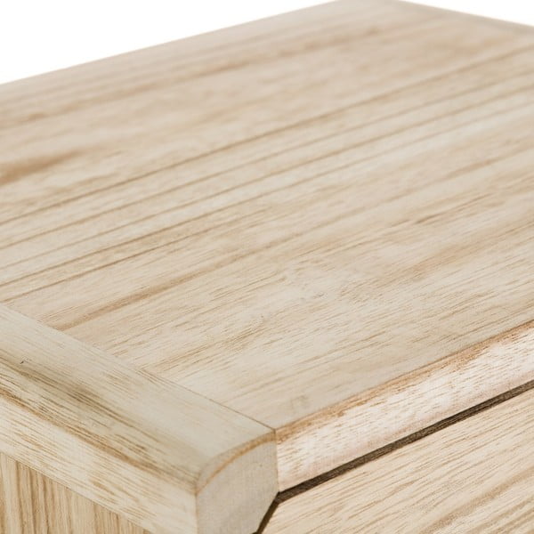 Noptieră   din lemn exotic Natural Way – Casa Selección-image-4