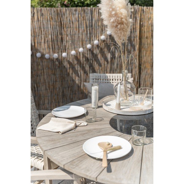 Masă de grădină din lemn de tec Hartman Provence, ø 150 cm-image-1