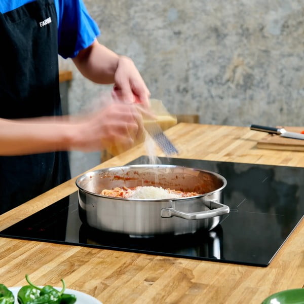 Tigaie cu capac din oțel inoxidabil ø 28 cm tegame Lucca 3.0 – FABINI-image-1