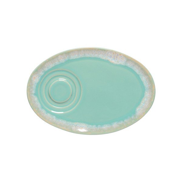 Farfurioară turcoaz din gresie ceramică Grespresso – Costa Nova