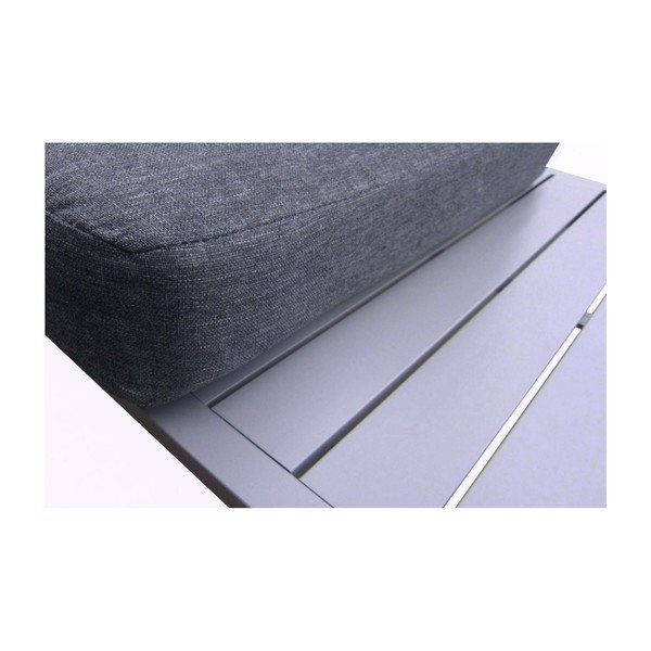 Set măsuță de cafea și colțar pentru grădină Bobochic Paris Vigo Gris, gri-image-4