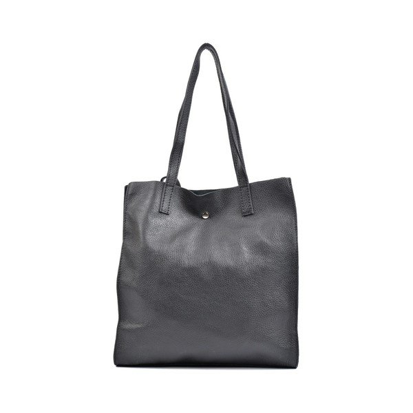 Geantă din piele Isabella Rhea Tote, negru-image-1