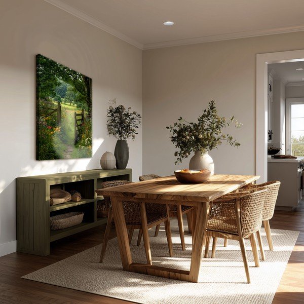 Tablou 60x80 cm Garden Gate – Styler-image-1