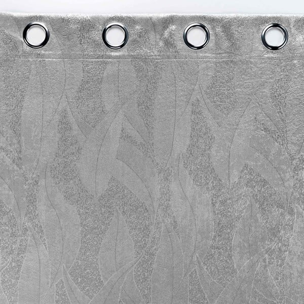 Draperie gri deschis blackout din catifea 135x280 cm Melodie – douceur d'intérieur-image-3