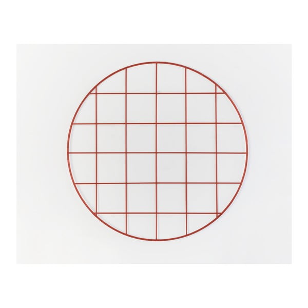 Avizier Really Nice Things Circle Rojo, ⌀ 59 cm, roșu