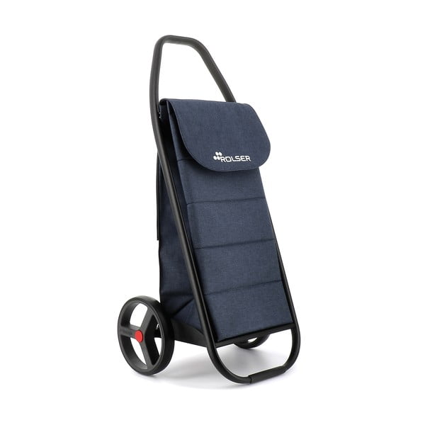Sacoșă de cumpărături cu roți 53 l Com Tweed Polar Black Tube – Rolser
