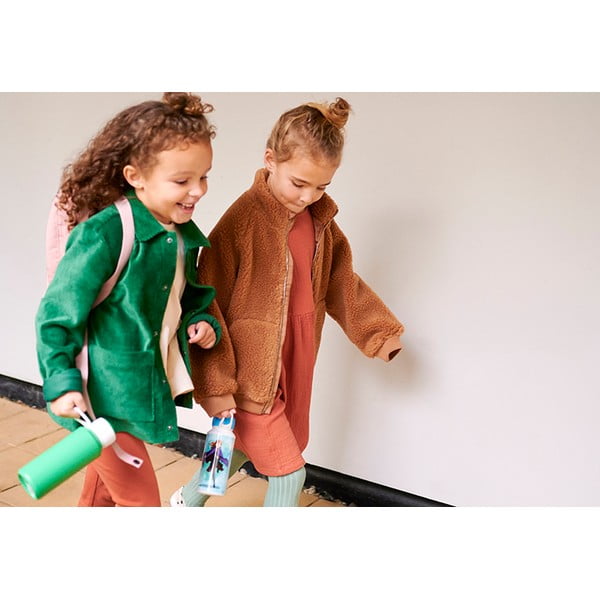 Sticlă pentru copii verde-deschis 400 ml Little farm – Mepal-image-4