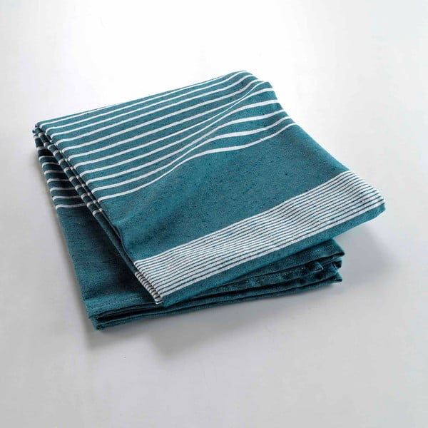 Cuvertură albastră 220x240 cm Adele – douceur d'intérieur