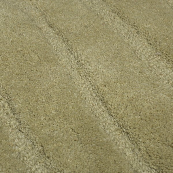 Covor tip traversă kaki țesut manual din lână 60x230 cm Mesmerise Sage – Flair Rugs-image-2