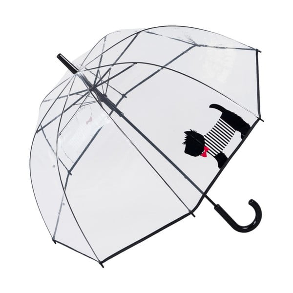 Umbrelă Ambiance Cute Dog, ⌀ 85 cm, transparent