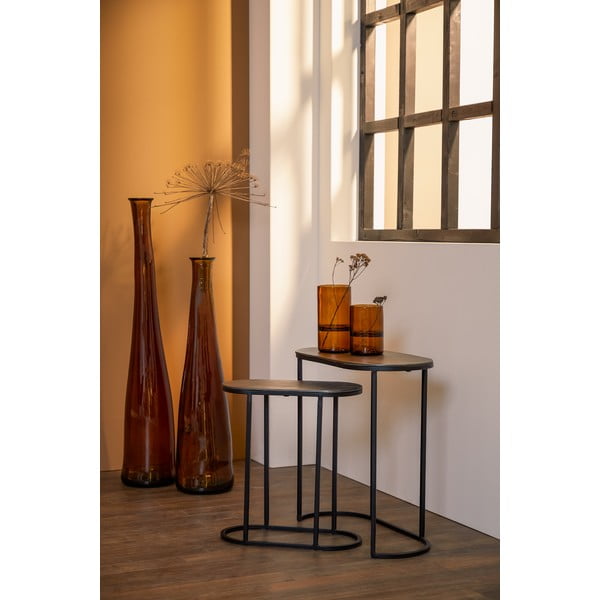 Măsuțe auxiliare 2 buc. din metal 26x53 cm Bocov – Light & Living-image-1