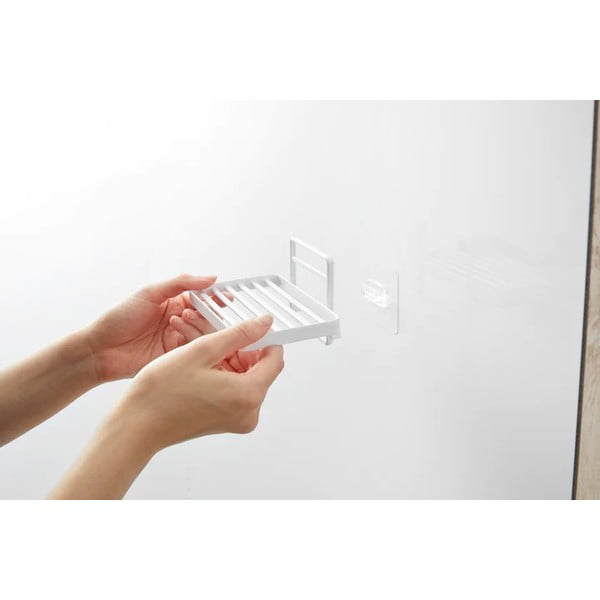 Săpunieră albă autoadezivă din metal Film Hook – YAMAZAKI-image-2