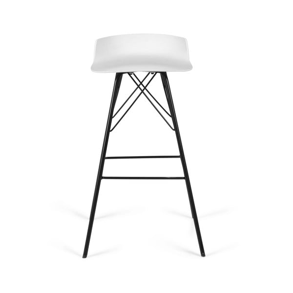 Set 2 scaune de bar Tenzo Tori, alb-image-2
