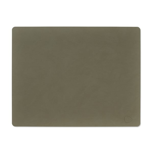 Suport pentru farfurii din piele ecologică 35x45 cm Square L Nupo – LIND DNA